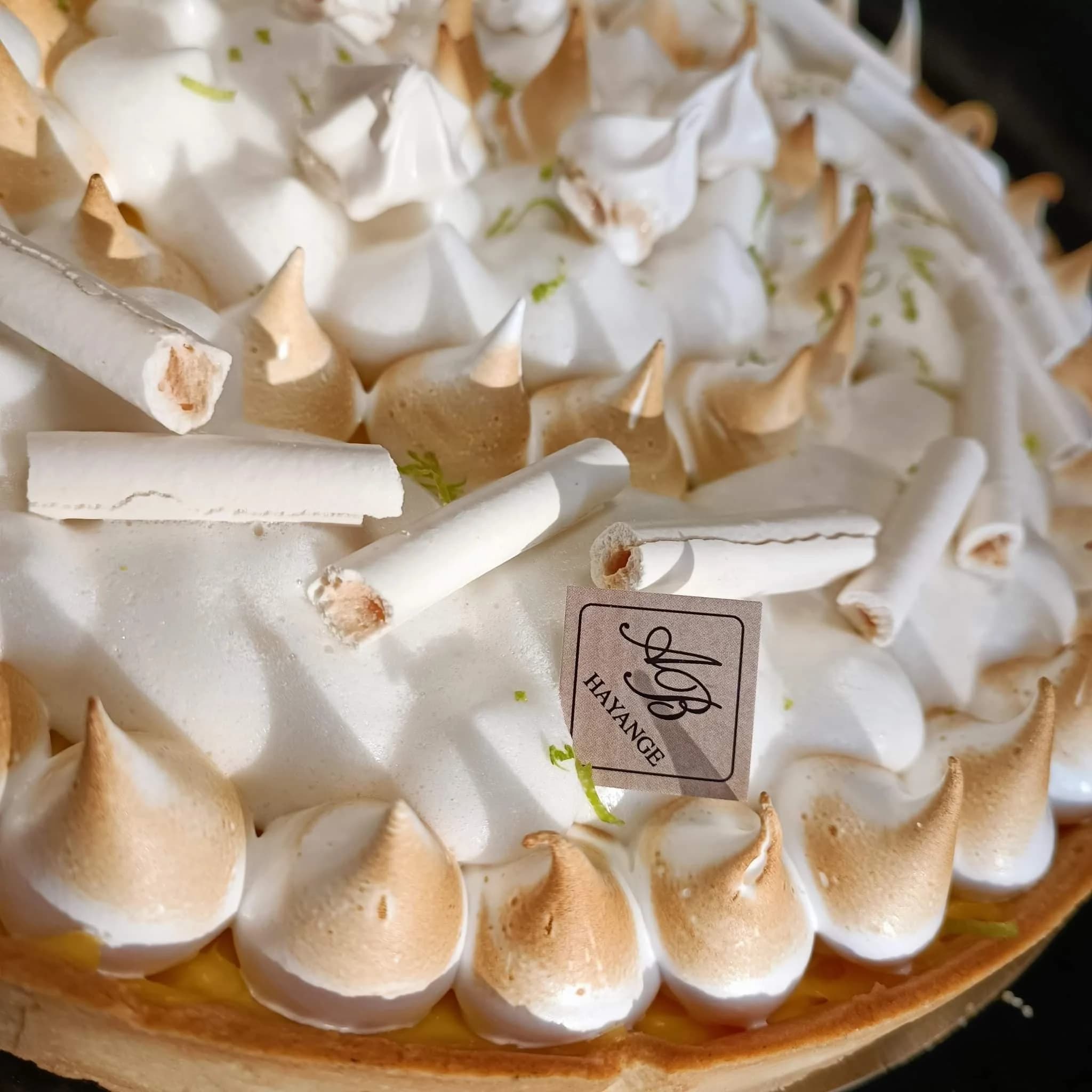 Tarte au citron meringuée artisanale Aux Délices Lorraines